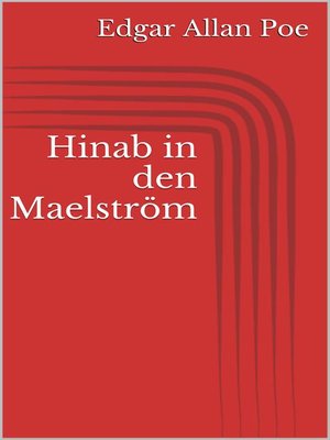 cover image of Hinab in den Maelström